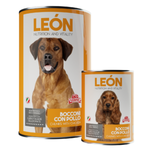 Mangimi Leone Leòn Petfood DOG CHICKEN CANS